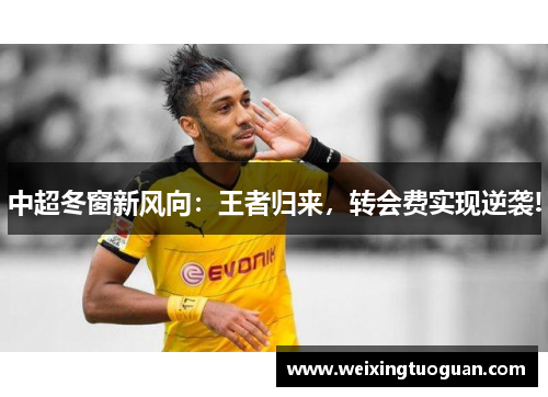 中超冬窗新风向：王者归来，转会费实现逆袭!